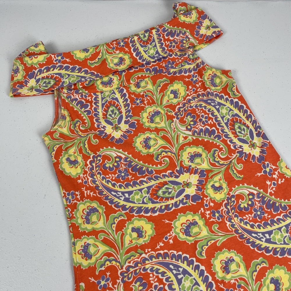 Lauren Ralph Lauren One-Shoulder Dress in Orange, Purple, Lime